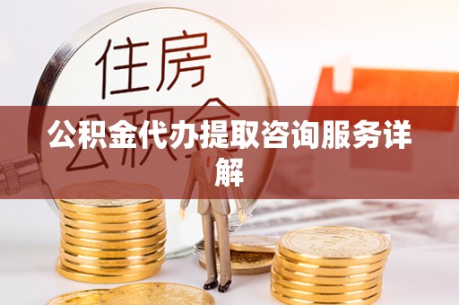 泾县公积金代办提取咨询服务详解