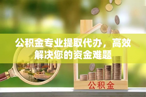 泾县公积金专业提取代办，高效解决您的资金难题