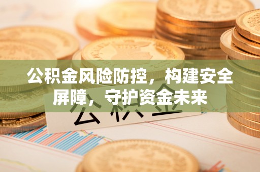 泾县公积金风险防控，构建安全屏障，守护资金未来