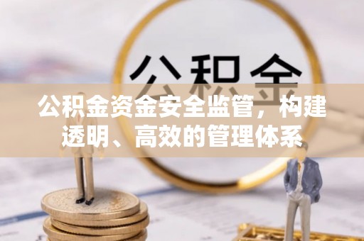 泾县公积金资金安全监管，构建透明、高效的管理体系