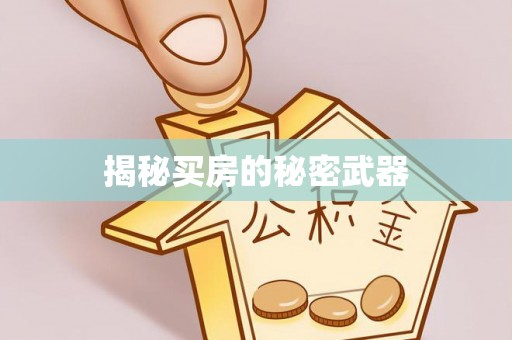 泾县揭秘买房的秘密武器