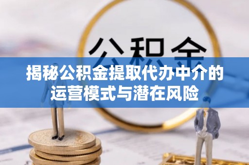 泾县揭秘公积金提取代办中介的运营模式与潜在风险