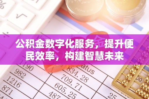 泾县公积金数字化服务，提升便民效率，构建智慧未来