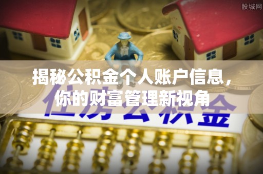 泾县揭秘公积金个人账户信息，你的财富管理新视角