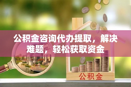 泾县公积金咨询代办提取，解决难题，轻松获取资金