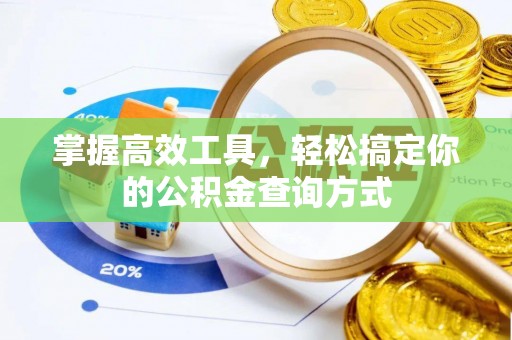泾县掌握高效工具，轻松搞定你的公积金查询方式